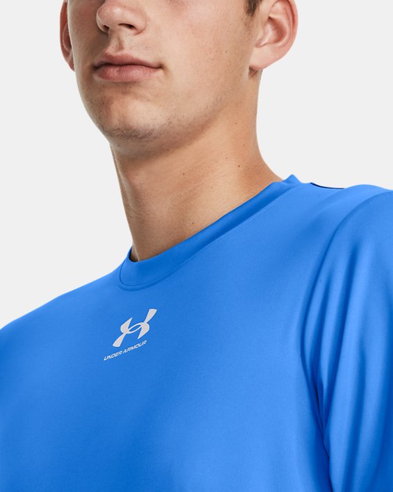 Tee-shirt de training à manches courtes UA Challenger Pro pour homme, Blue, pdpMainDesktop image number 3